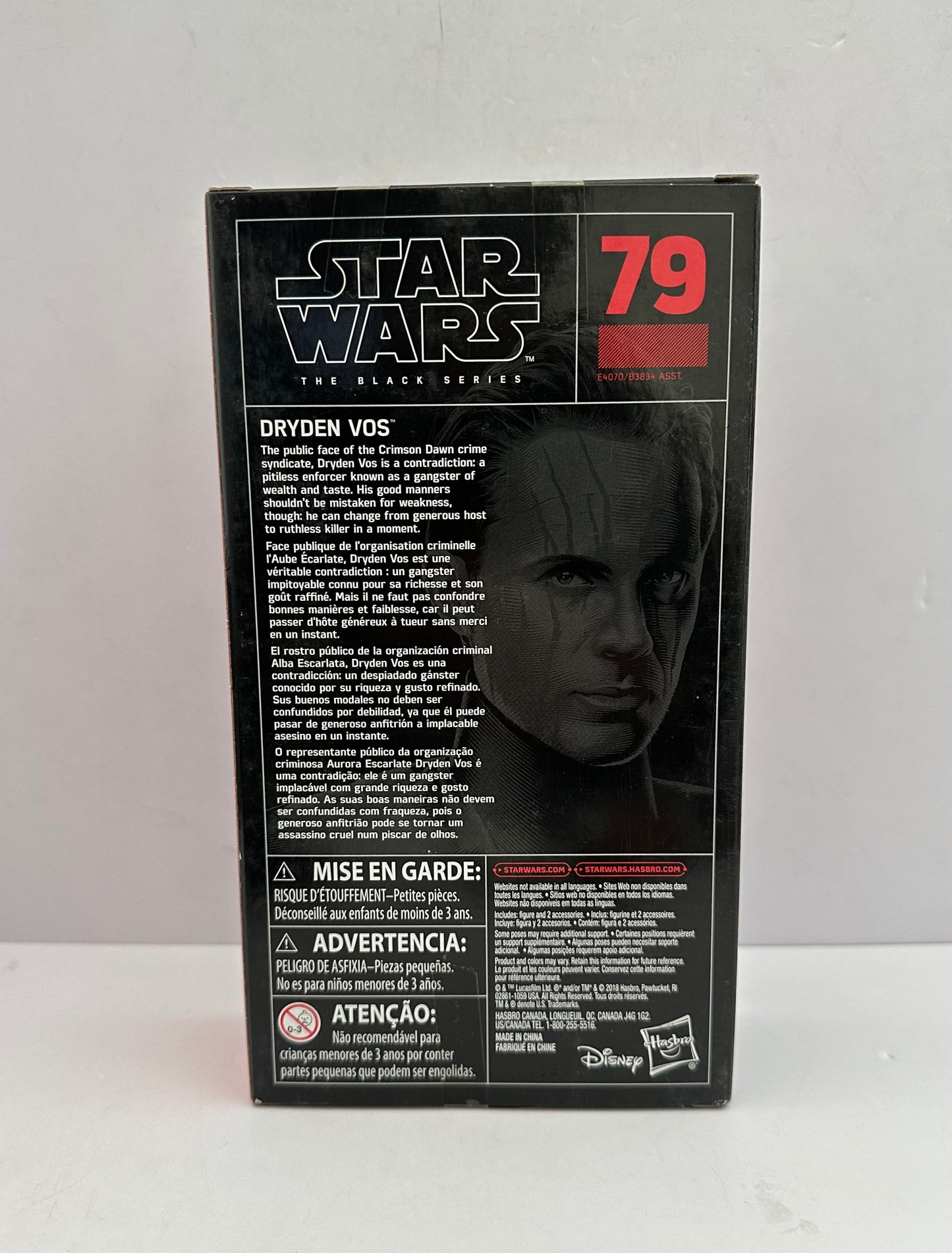 Star Wars Black Series Dryden Vos