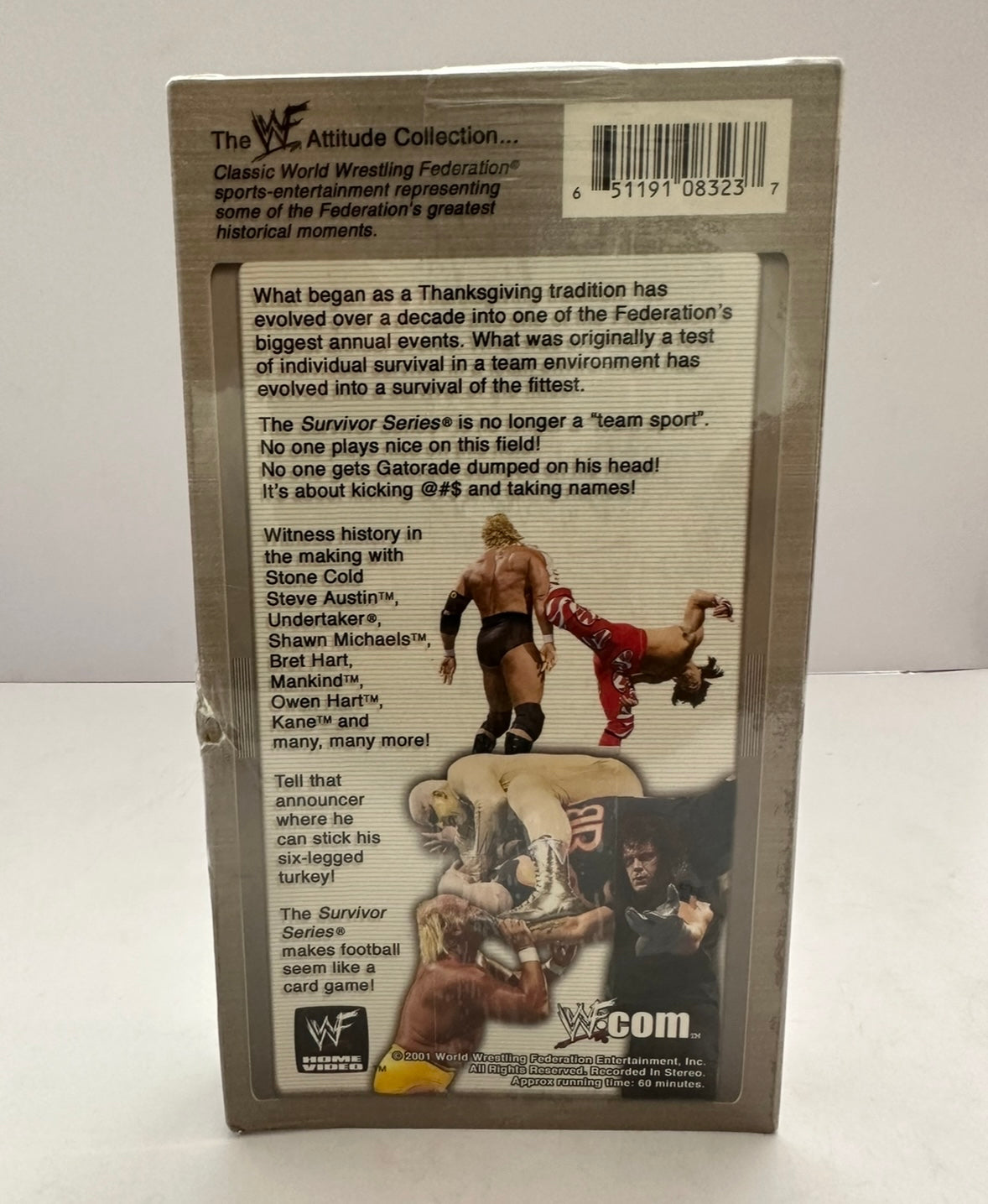 WWF VHS Best Of Survivor Series