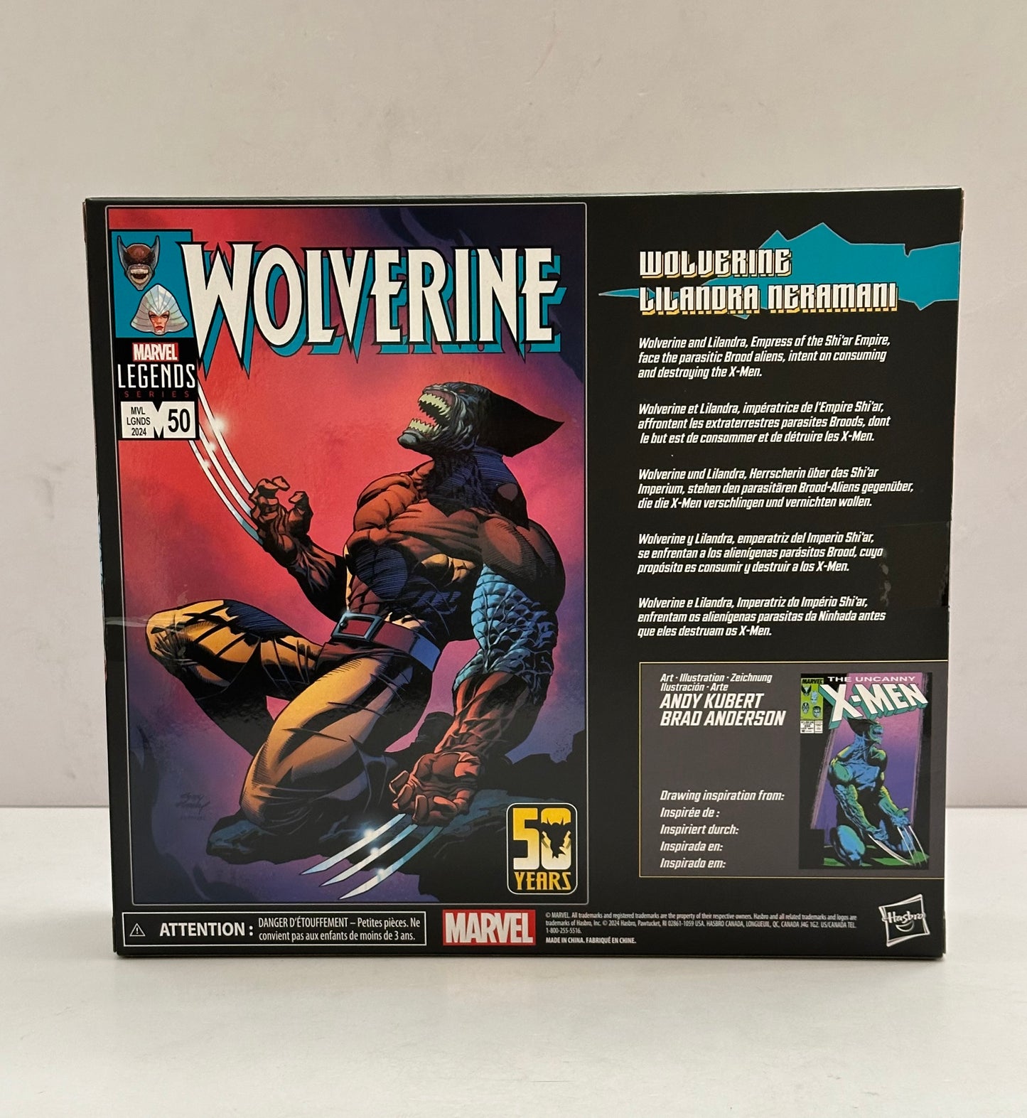 Marvel Legends Wolverine and Lilandra 2-Pack