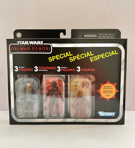 Star Wars The Vintage Collection Obi-Wan Kenobi 3-Pack