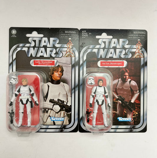 Star Wars The Vintage Collection Luke Skywalker and Han Solo (Stormtroopers)