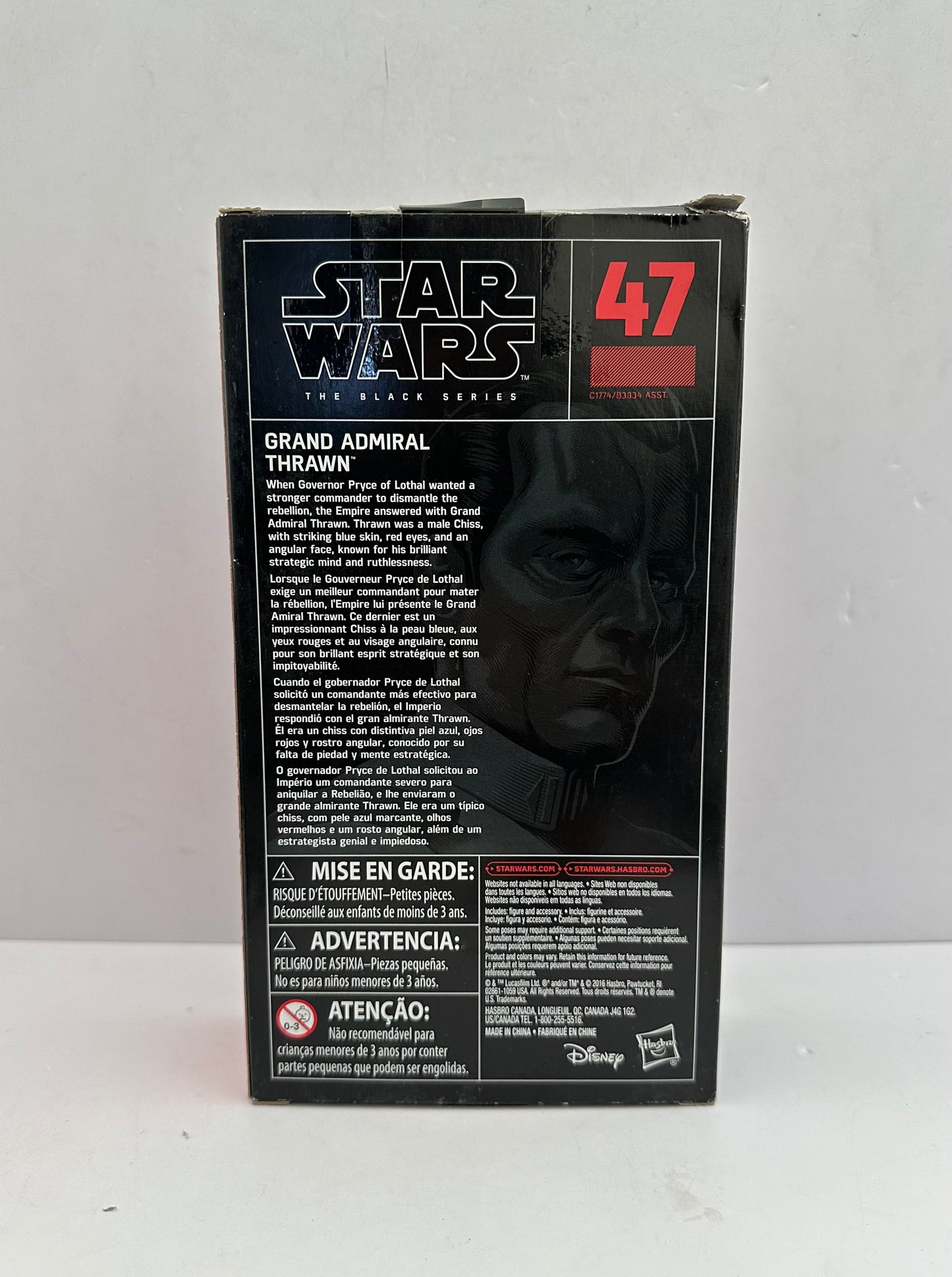 Star Wars Black Series Grand Admiral Thrawn