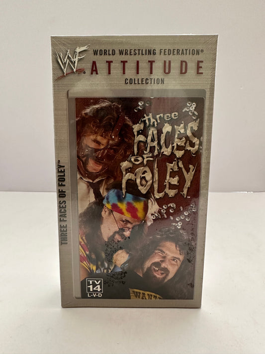 WWF VHS Three Faces Of Foley