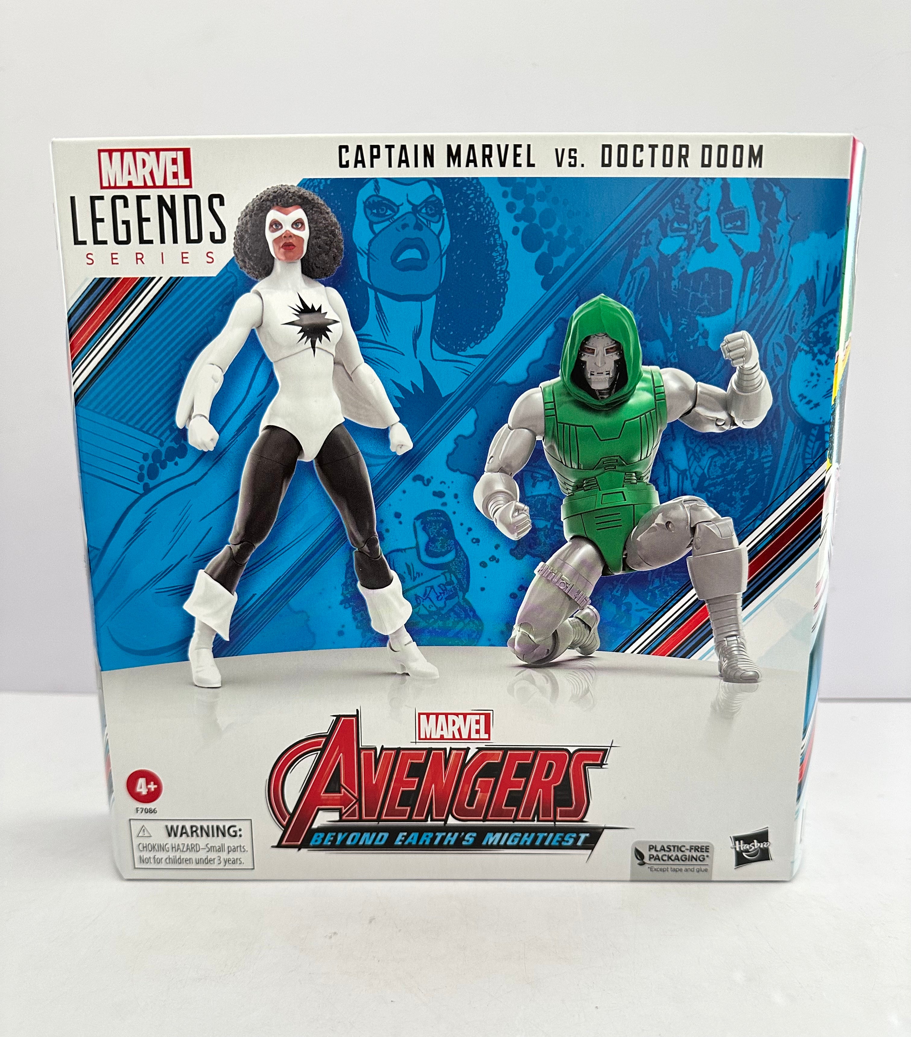 Marvel Legends Captain Marvel and Doctor Doom 2-Pack