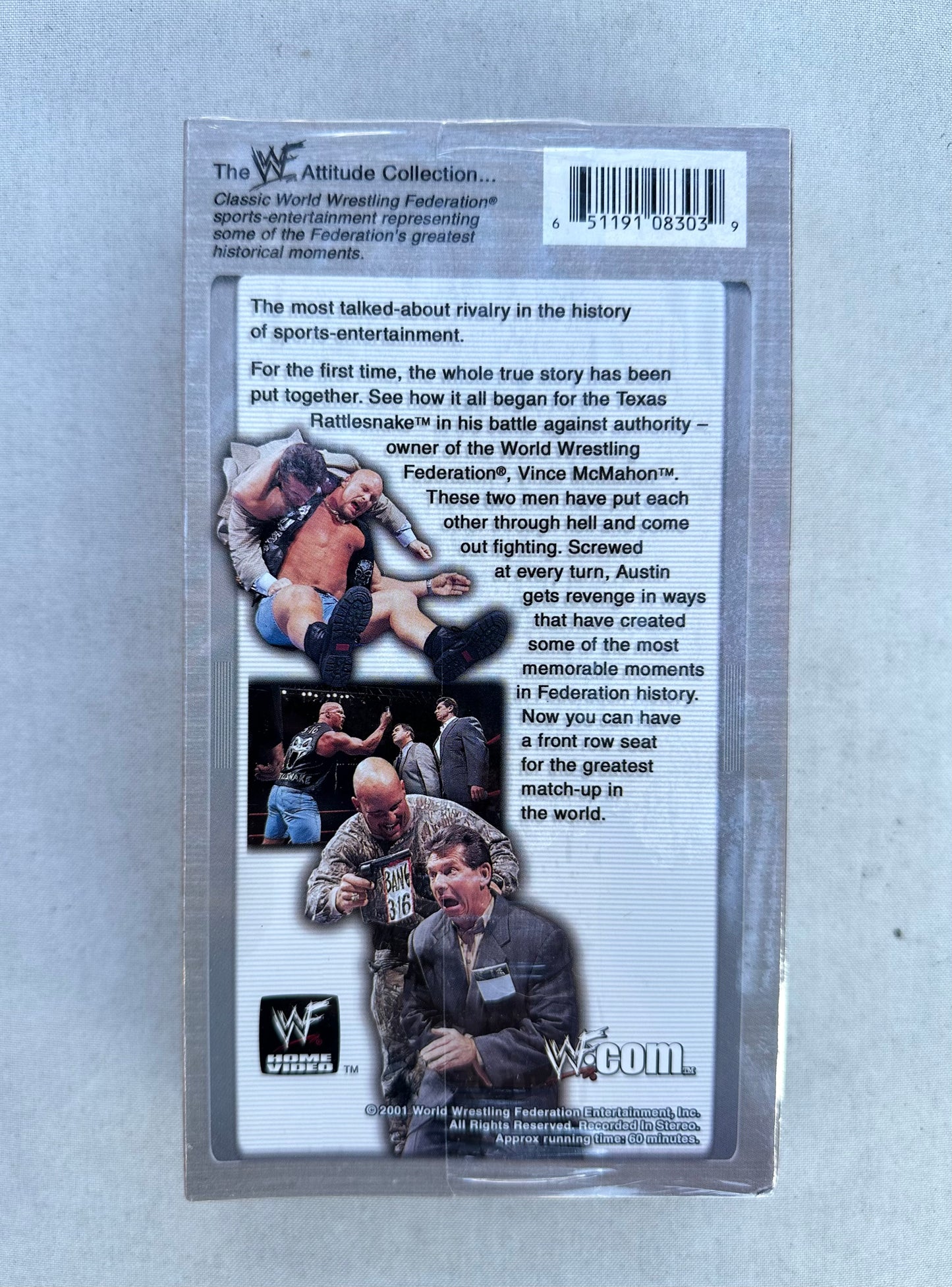 WWF VHS Austin VS McMahon