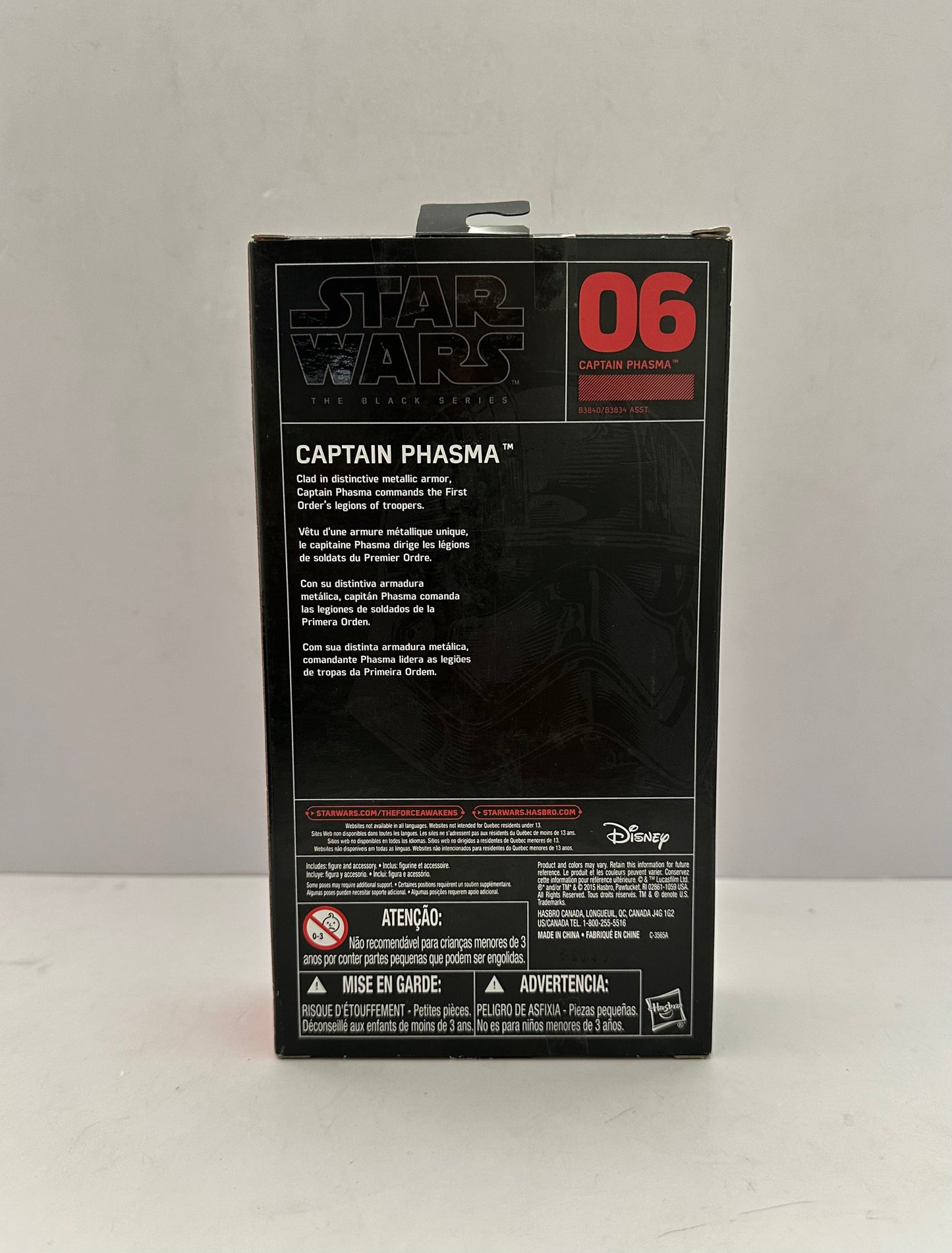 Star Wars Black Series Captain Phasma