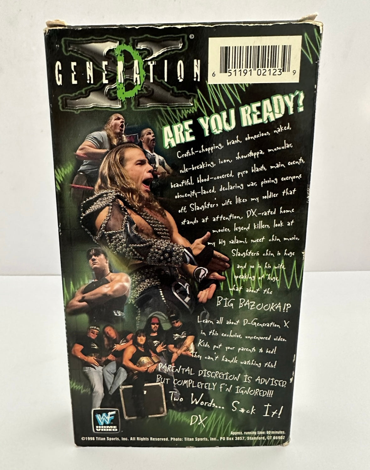 WWF VHS D-Generation X