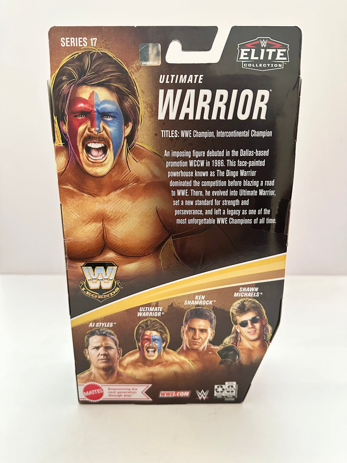 WWE Elite Legends Ultimate Warrior