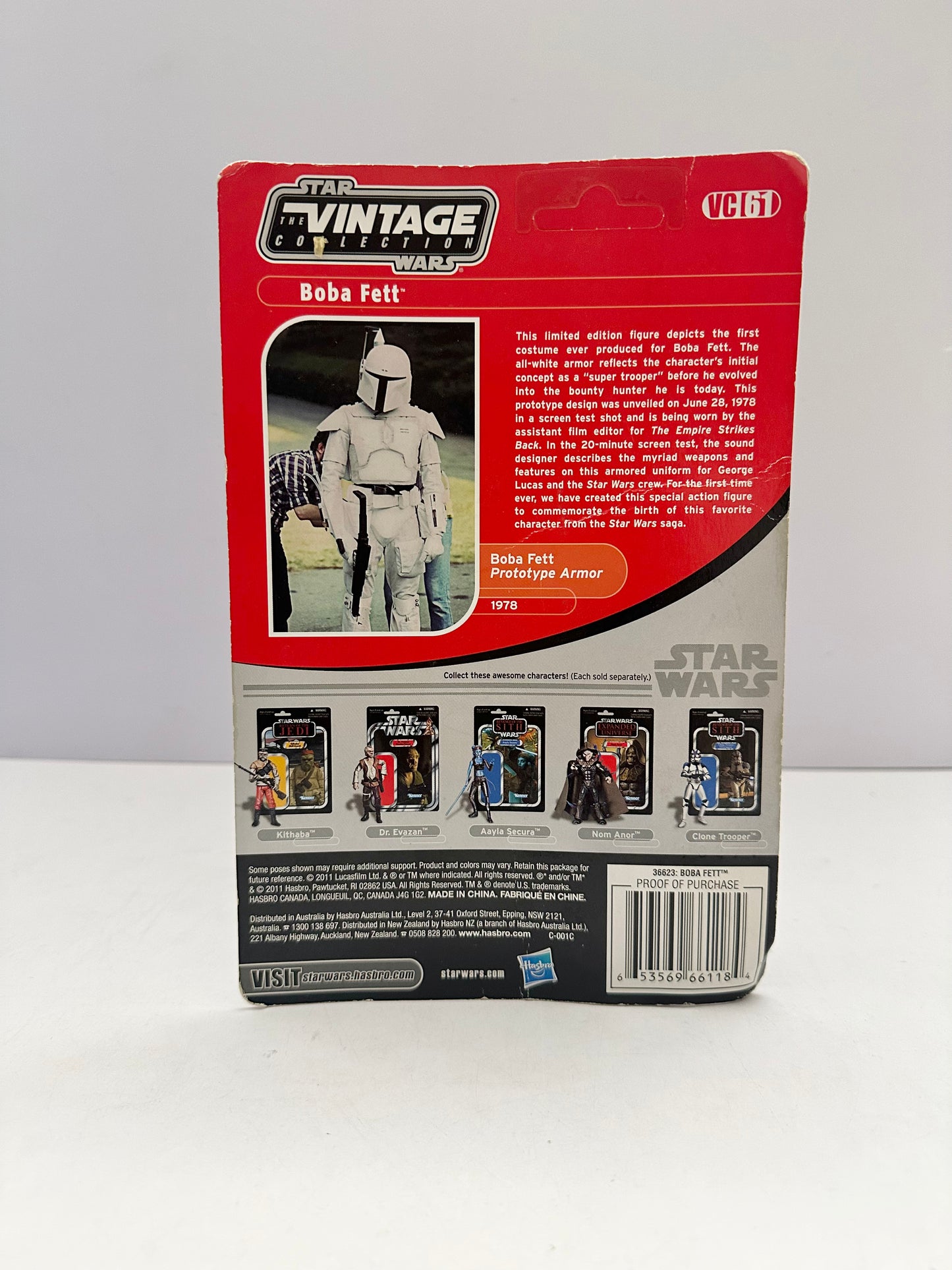 Star Wars The Vintage Collection Boba Fett Prototype Armor
