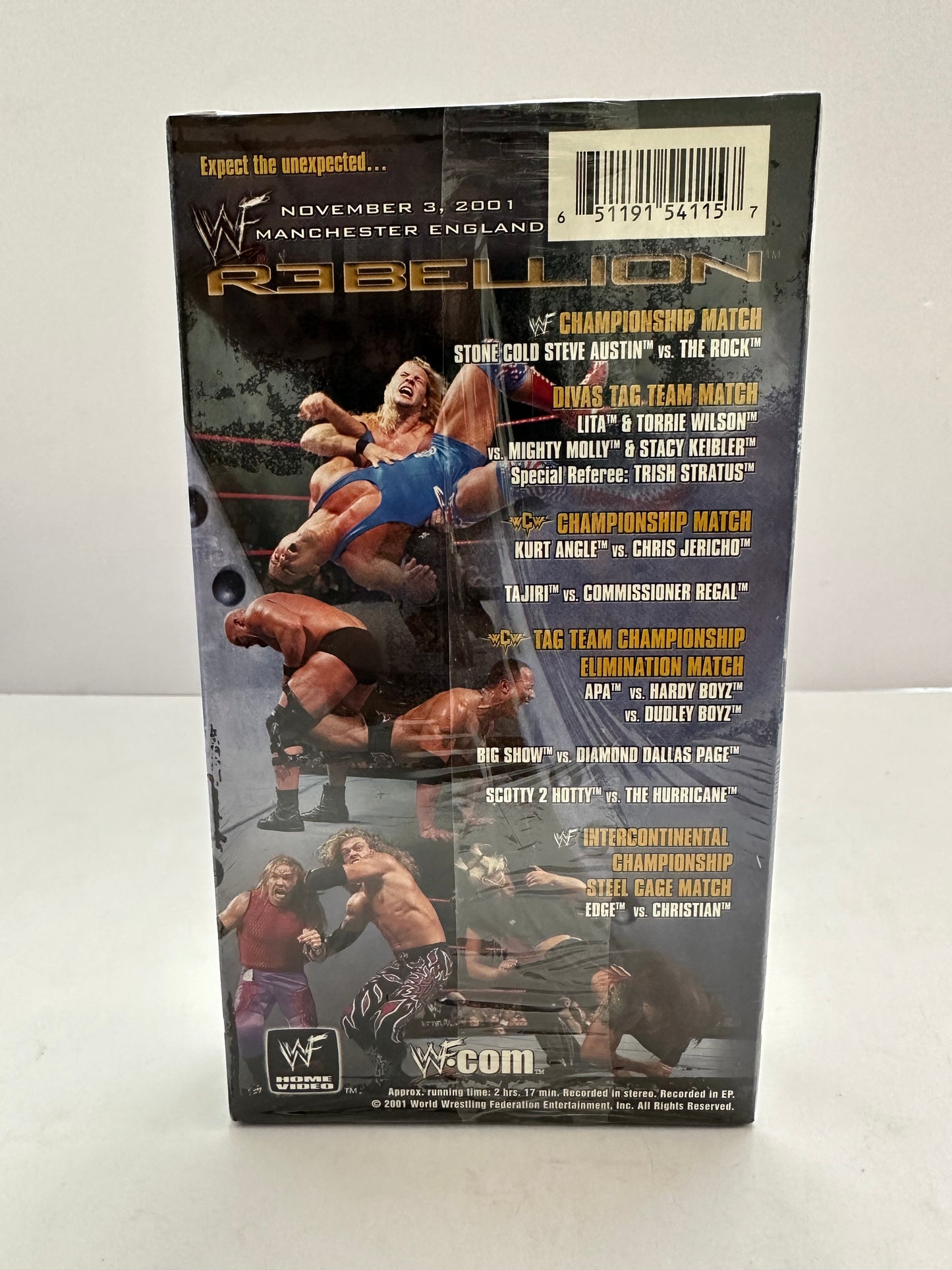 WWF VHS Rebellion