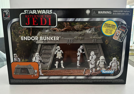 Star Wars The Vintage Collection Return Of The Jedi Endor Bunker