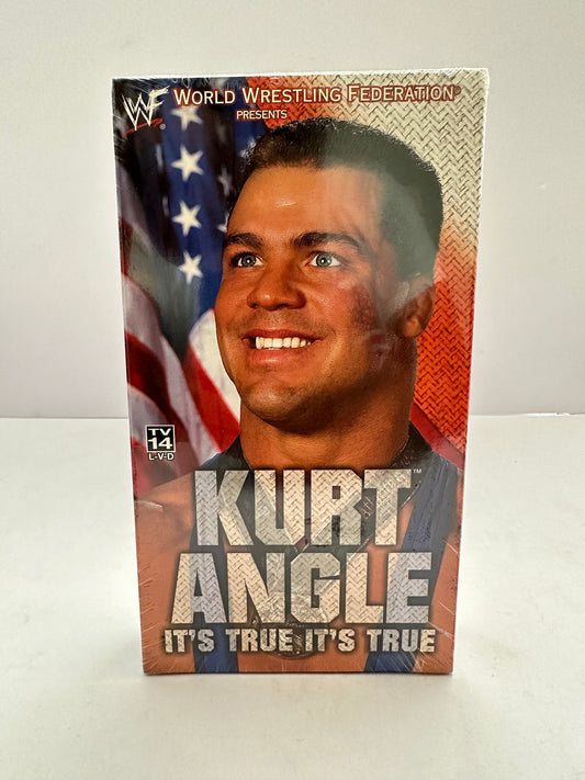 WWF VHS Kurt Angle It’s True It’s True