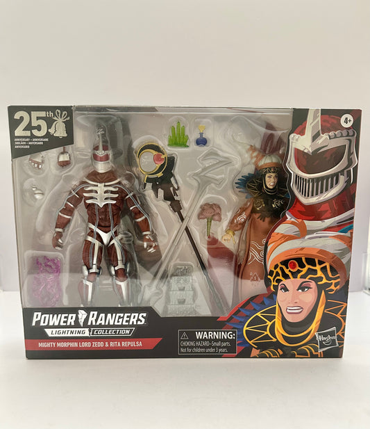 Power Rangers Lightning Collection Mighty Morphin Lord Zedd and Rita Repulsa