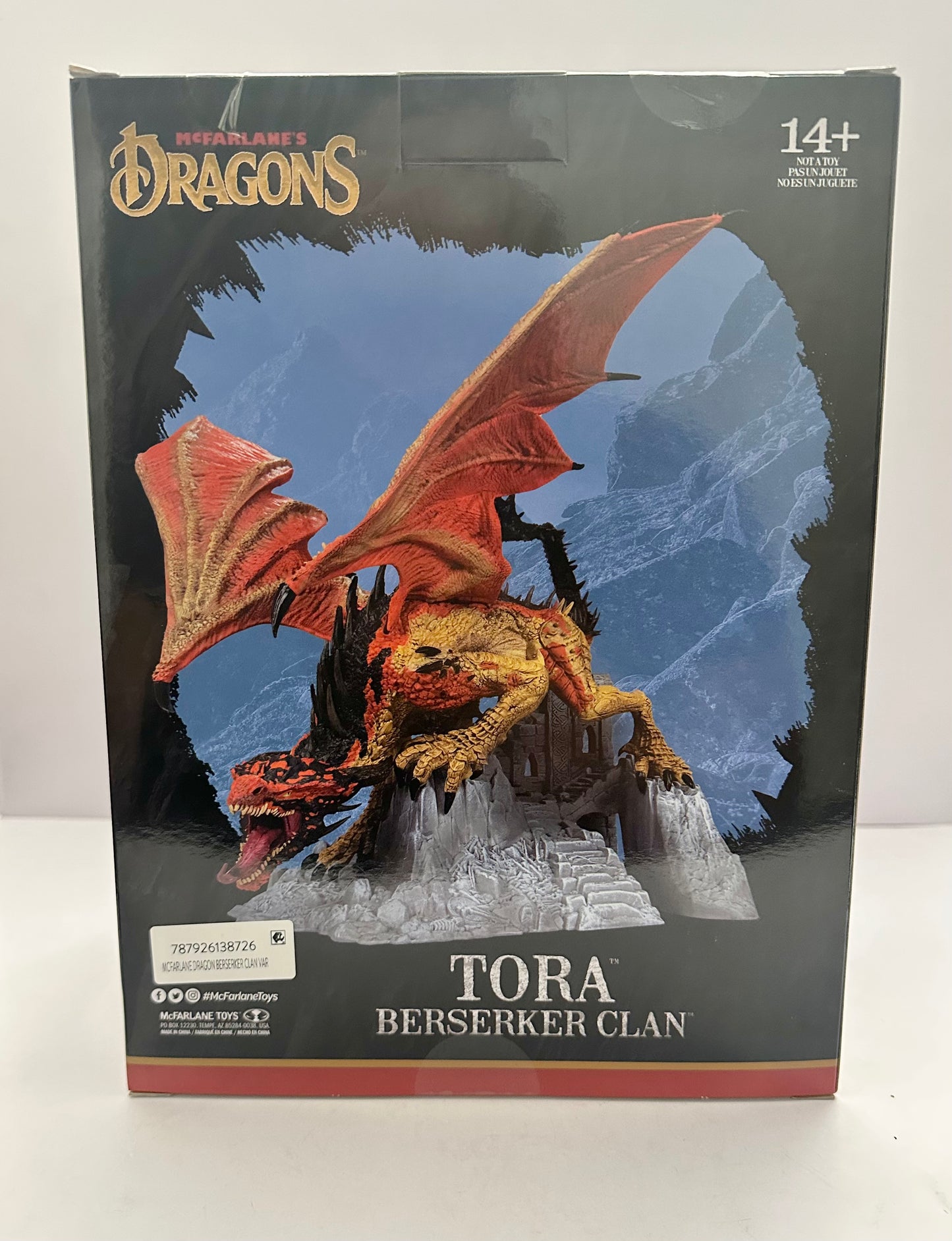 McFarlane's Dragons - Series 8: Tora Berserker Gold Label