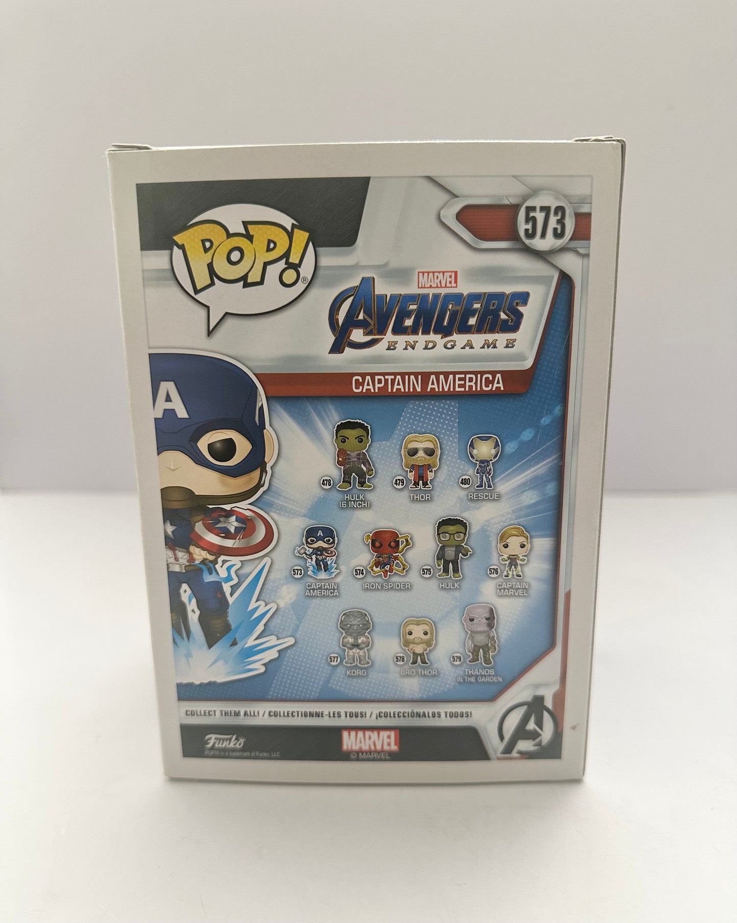 Funko Pop! Avengers Endgame Captain America - 573