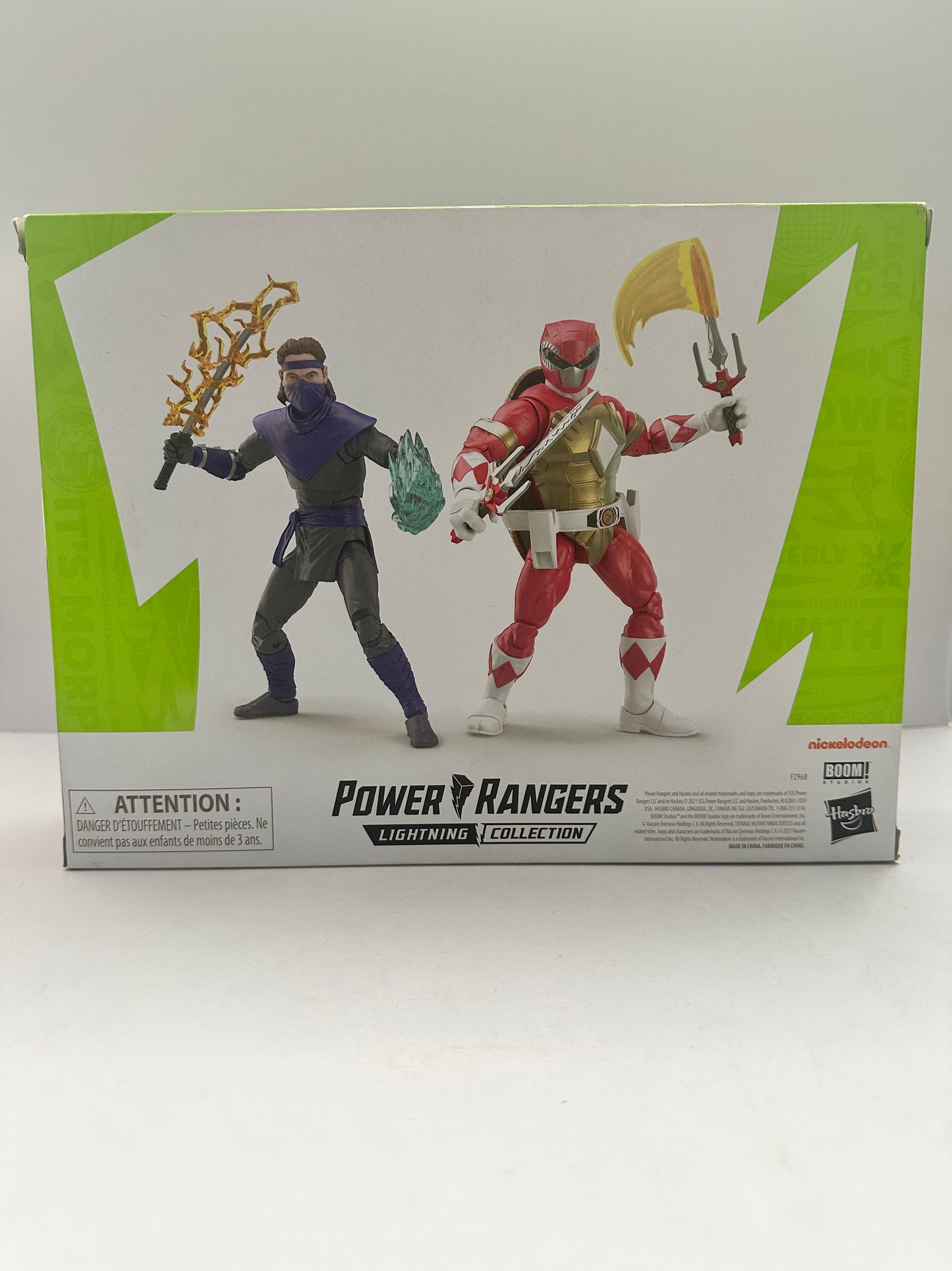 Power Rangers Lightning Collection Foot Soldier Tommy and Morphed Raphael