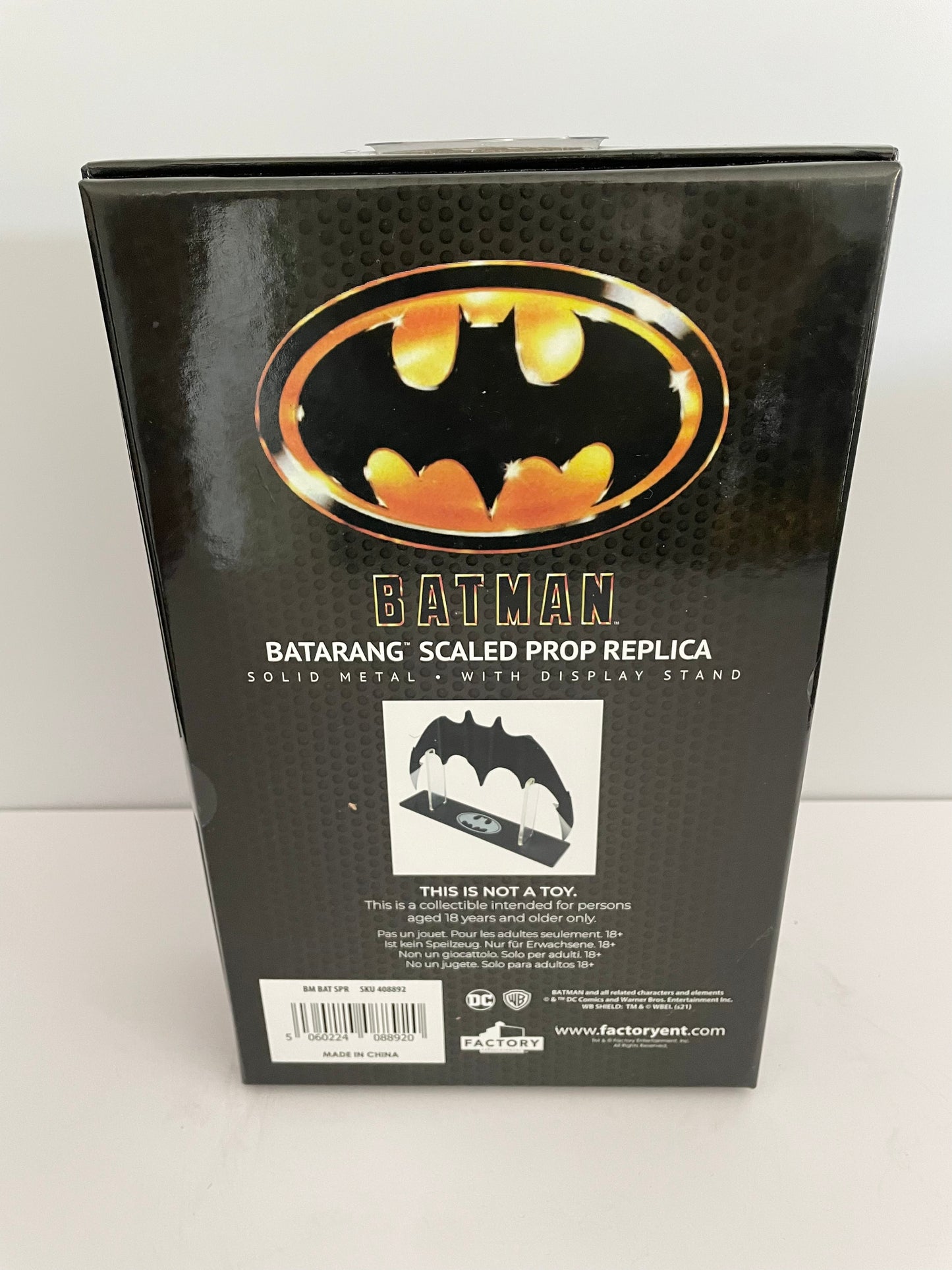 Batman ‘89 Batarang Replica