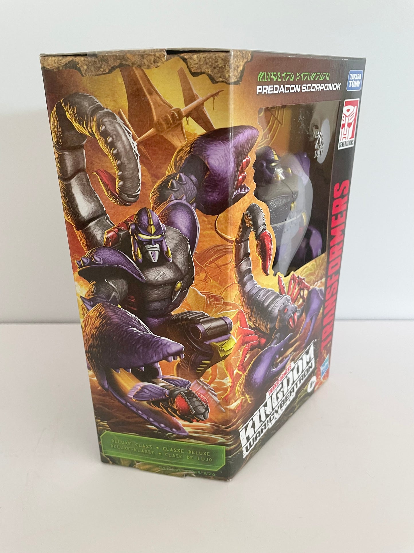 Transformers War For Cybertron Predacon Scorponok