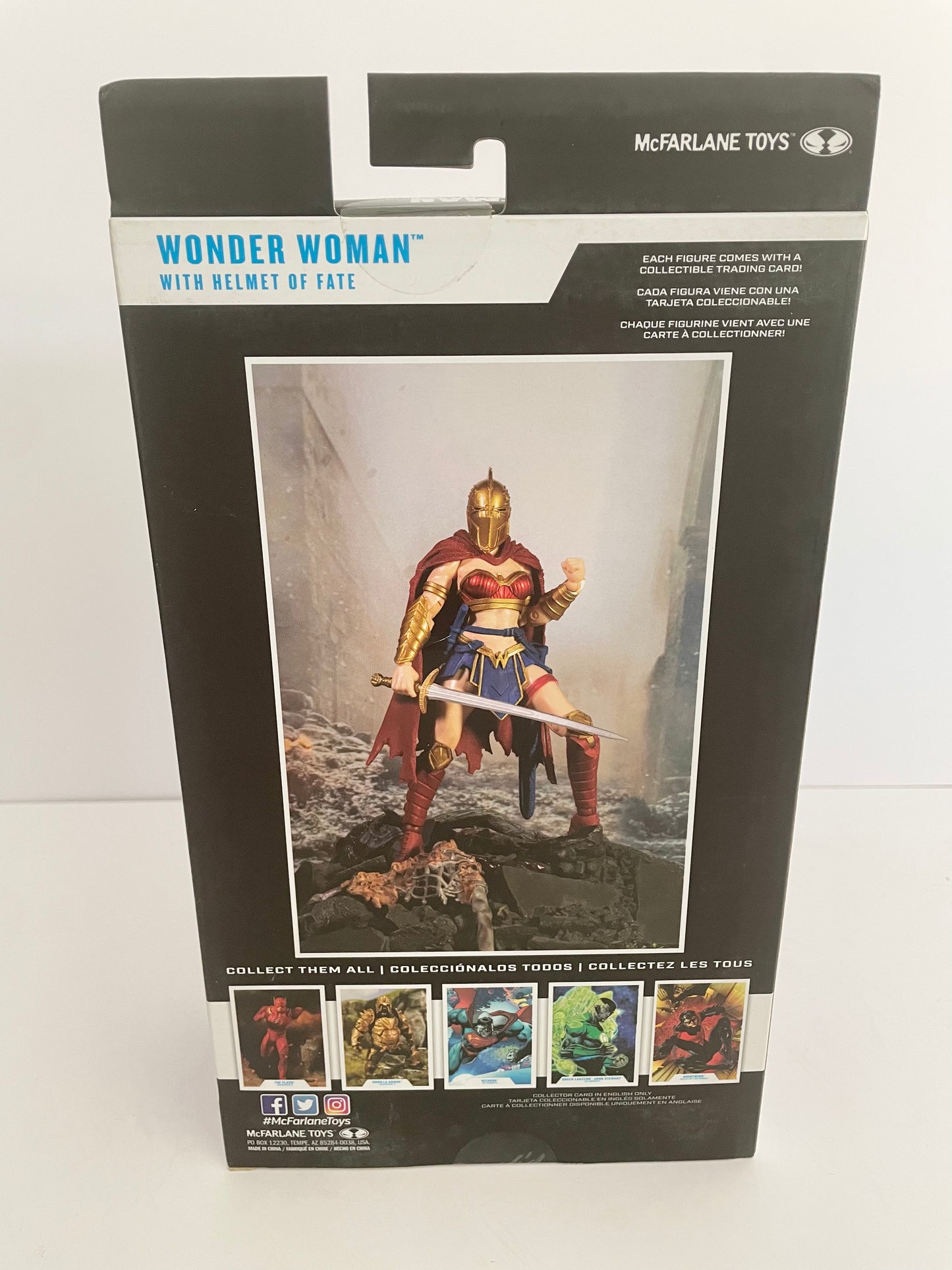 DC Multiverse Wonder Woman With Helmet Of Fate